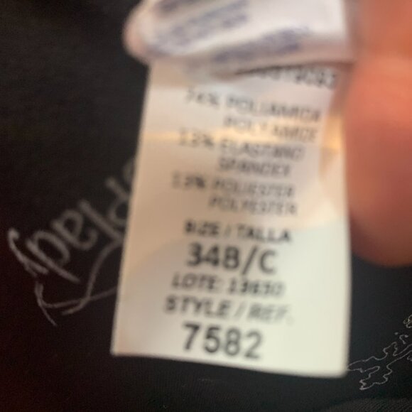 Post Op Bra medium lift w 3D technology material Posture Corrector |Black|34B/C - Picture 6 of 6